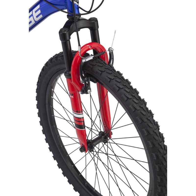 Mongoose 24 Inch Inertia Mountain Bike - Blue - Champions Jordan