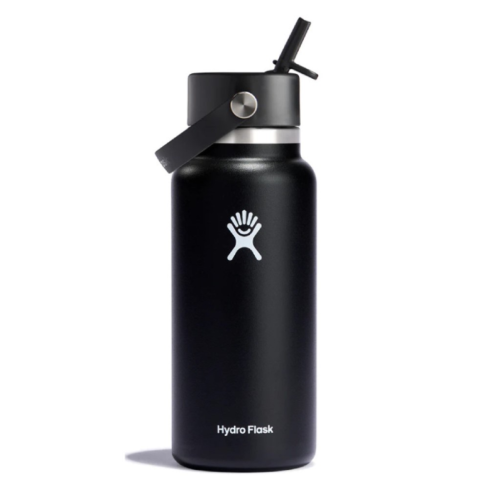 Hydro Flask 32 Oz Wide Mouth With Flex Straw Cap